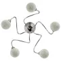 Lámpara de techo pantallas cristal redonda 5 bombillas LED G9 by vidaXL, ceiling lights - Ref: Foro24-337907, Price: 44,60 €,...