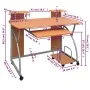 Brauner Computertisch aus Sperrholz, 110 x 52 x 88,5 cm von vidaXL, Schreibtische - Ref: Foro24-20583, Preis: 100,61 €, Rabat...