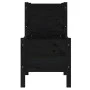 Solid black pine wood planter 245.5x44x75 cm by vidaXL, Pots and planters - Ref: Foro24-822256, Price: 136,62 €, Discount: %