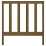 Cabecero de cama madera maciza pino marrón miel 95x4x100 cm de vidaXL, Cabeceros y pies de cama - Ref: Foro24-822240, Precio:...