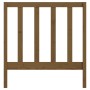 Solid pine wood bed headboard honey brown 95x4x100 cm by vidaXL, Headboards and footboards - Ref: Foro24-822240, Price: 28,70...