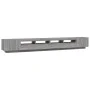 Set muebles TV con LEDs 3 pzas madera contrachapada gris Sonoma de vidaXL, Muebles TV - Ref: Foro24-3120177, Precio: 171,99 €...