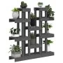 Soporte para plantas madera maciza pino gris 104,5x25x109,5 cm de vidaXL, Soportes para macetas - Ref: Foro24-822094, Precio:...