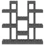Soporte para plantas madera maciza pino gris 104,5x25x109,5 cm de vidaXL, Soportes para macetas - Ref: Foro24-822094, Precio:...