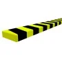 Yellow and black PU corner protector 6x2x101.5 cm by vidaXL, Parking signs and fords - Ref: Foro24-153095, Price: 16,09 €, Di...