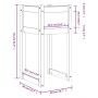 Pflanzgefäß aus massivem Kiefernholz 40x40x81 cm von vidaXL, Töpfe und Pflanzgefäße - Ref: Foro24-822122, Preis: 38,70 €, Rab...