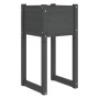 Planter 2 units solid gray pine wood 40x40x81 cm by vidaXL, Pots and planters - Ref: Foro24-822127, Price: 75,19 €, Discount: %