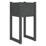 Planter 2 units solid gray pine wood 40x40x81 cm by vidaXL, Pots and planters - Ref: Foro24-822127, Price: 77,16 €, Discount: %