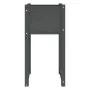 Planter 2 units solid gray pine wood 40x40x81 cm by vidaXL, Pots and planters - Ref: Foro24-822127, Price: 77,16 €, Discount: %