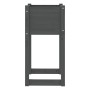 Planter 2 units solid gray pine wood 40x40x81 cm by vidaXL, Pots and planters - Ref: Foro24-822127, Price: 75,19 €, Discount: %