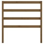Solid pine wood bed headboard honey brown 95x4x100 cm by vidaXL, Headboards and footboards - Ref: Foro24-822235, Price: 24,60...