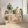Pflanzenständer aus massivem Kiefernholz, 104,5 x 25 x 77,5 cm von vidaXL, Topfständer - Ref: Foro24-822097, Preis: 73,21 €, ...