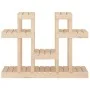 Solid pine wood plant stand 104.5x25x77.5 cm by vidaXL, Pot stands - Ref: Foro24-822097, Price: 73,21 €, Discount: %