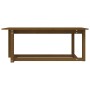 Massiver Couchtisch aus honigbraunem Kiefernholz, 110 x 55 x 45 cm von vidaXL, Couchtisch - Ref: Foro24-822170, Preis: 54,68 ...
