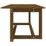 Solid honey brown pine wood coffee table 110x55x45 cm by vidaXL, Coffee table - Ref: Foro24-822170, Price: 54,68 €, Discount: %