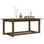 Massiver Couchtisch aus honigbraunem Kiefernholz, 110 x 55 x 45 cm von vidaXL, Couchtisch - Ref: Foro24-822170, Preis: 54,68 ...