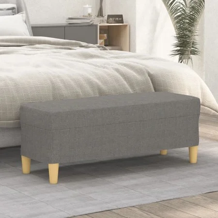 Dark gray fabric bench 100x35x41 cm by vidaXL, Banks - Ref: Foro24-349376, Price: 53,32 €, Discount: %