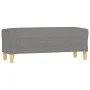 Dark gray fabric bench 100x35x41 cm by vidaXL, Banks - Ref: Foro24-349376, Price: 53,32 €, Discount: %