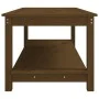Solid honey brown pine wood coffee table 110x55x45 cm by vidaXL, Coffee table - Ref: Foro24-822275, Price: 95,11 €, Discount: %
