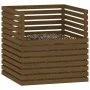 Solid pine wood composter in honey brown color, 100x100x102 cm. by vidaXL, Composters - Ref: Foro24-822195, Price: 186,06 €, ...
