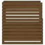 Compostador de madera maciza de pino marrón miel 100x100x102 cm de vidaXL, Compostadores - Ref: Foro24-822195, Precio: 188,61...