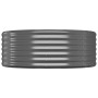 Jardinera arriate acero galvanizado antracita 322x100x36cm