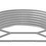 Jardinera arriate acero galvanizado antracita 322x100x36cm