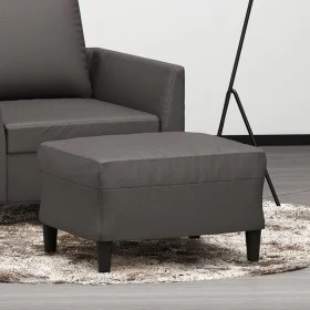 Fußstütze aus Kunstleder grau 60x50x41 cm von vidaXL, Osmanen - Ref: Foro24-349290, Preis: 57,85 €, Rabatt: %