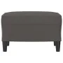 Synthetic leather gray footrest 60x50x41 cm by vidaXL, Ottomans - Ref: Foro24-349290, Price: 57,85 €, Discount: %