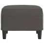 Synthetic leather gray footrest 60x50x41 cm by vidaXL, Ottomans - Ref: Foro24-349290, Price: 57,85 €, Discount: %
