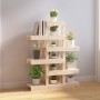 Pflanzenständer aus massivem Kiefernholz, 85 x 25 x 109,5 cm von vidaXL, Topfständer - Ref: Foro24-822087, Preis: 64,43 €, Ra...