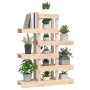 Pflanzenständer aus massivem Kiefernholz, 85 x 25 x 109,5 cm von vidaXL, Topfständer - Ref: Foro24-822087, Preis: 64,43 €, Ra...