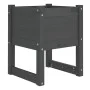 Solid gray pine wood planter 40x40x52.5 cm by vidaXL, Pots and planters - Ref: Foro24-822111, Price: 39,64 €, Discount: %