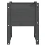 Solid gray pine wood planter 40x40x52.5 cm by vidaXL, Pots and planters - Ref: Foro24-822111, Price: 39,64 €, Discount: %
