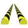 Corner protectors 2 pcs PU yellow and black 4x3x100 cm by vidaXL, Parking signs and fords - Ref: Foro24-153099, Price: 26,58 ...