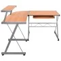Brown plywood corner desk 132x112x99 cm by vidaXL, Desks - Ref: Foro24-20586, Price: 80,30 €, Discount: %