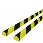 Corner protectors 2 pcs PU yellow and black 4x3x100 cm by vidaXL, Parking signs and fords - Ref: Foro24-153099, Price: 26,58 ...