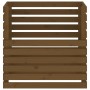 Compostador de madera maciza de pino marrón miel 80x80x78 cm de vidaXL, Compostadores - Ref: Foro24-822190, Precio: 115,51 €,...