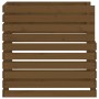 Compostador de madera maciza de pino marrón miel 80x80x78 cm de vidaXL, Compostadores - Ref: Foro24-822190, Precio: 115,51 €,...