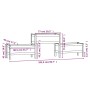 Solid pine wood planter 245.5x44x75 cm by vidaXL, Pots and planters - Ref: Foro24-822253, Price: 131,25 €, Discount: %