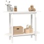 Solid white pine wood console table 110x40x80 cm by vidaXL, Coffee table - Ref: Foro24-822298, Price: 82,73 €, Discount: %