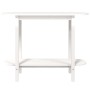 Solid white pine wood console table 110x40x80 cm by vidaXL, Coffee table - Ref: Foro24-822298, Price: 82,73 €, Discount: %