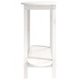 Konsolentisch aus massivem weißem Kiefernholz 110x40x80 cm von vidaXL, Couchtisch - Ref: Foro24-822298, Preis: 82,73 €, Rabat...