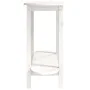 Solid white pine wood console table 110x40x80 cm by vidaXL, Coffee table - Ref: Foro24-822298, Price: 81,70 €, Discount: %