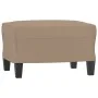 Cappuccino-Fußhocker aus Kunstleder, 60 x 50 x 41 cm von vidaXL, Osmanen - Ref: Foro24-349340, Preis: 53,30 €, Rabatt: %