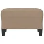 Cappuccino-Fußhocker aus Kunstleder, 60 x 50 x 41 cm von vidaXL, Osmanen - Ref: Foro24-349340, Preis: 53,30 €, Rabatt: %