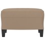 Cappuccino-Fußhocker aus Kunstleder, 60 x 50 x 41 cm von vidaXL, Osmanen - Ref: Foro24-349340, Preis: 54,03 €, Rabatt: %