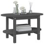 Solid gray pine wood coffee table 80x45x45 cm by vidaXL, Coffee table - Ref: Foro24-822294, Price: 68,20 €, Discount: %