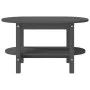 Couchtisch aus massivem grauem Kiefernholz, 80 x 45 x 45 cm von vidaXL, Couchtisch - Ref: Foro24-822294, Preis: 67,37 €, Raba...