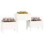 White solid pine wood planter 178.5x44x75 cm by vidaXL, Pots and planters - Ref: Foro24-822248, Price: 114,79 €, Discount: %